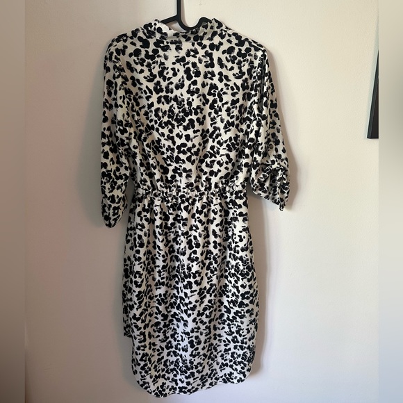 Flirty Leopard Print Dress - Picture 2 of 5